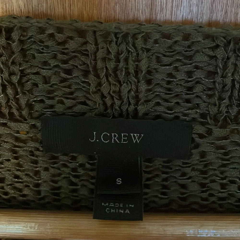 J. Crew Olive Green Sweater - Picture 3 of 5